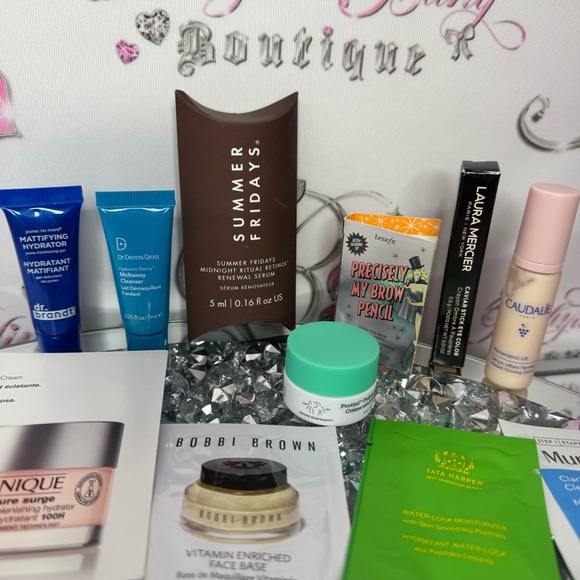 13 piece makeup skincare Sephora bundle set mixture samples mini travel trial - Picture 3 of 10